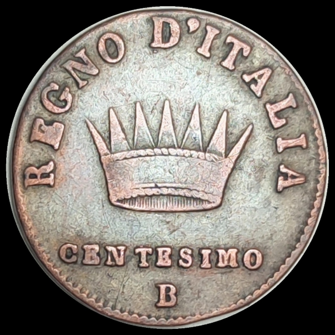 1-Centesimo-1809-B-Regno-D'italia-/-Italy